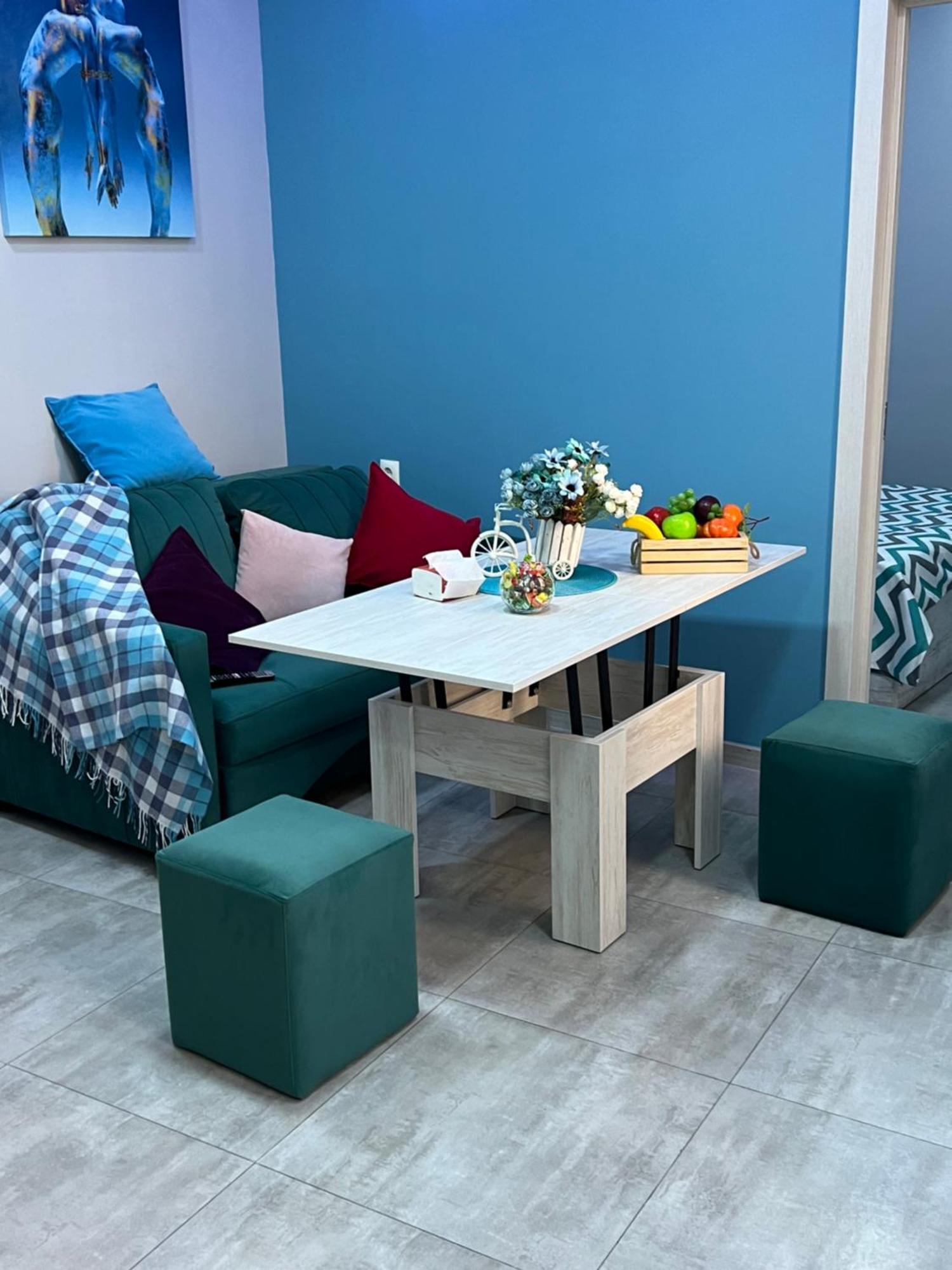 Cool Blue Interior Self Check In Apartman Jereván Kültér fotó